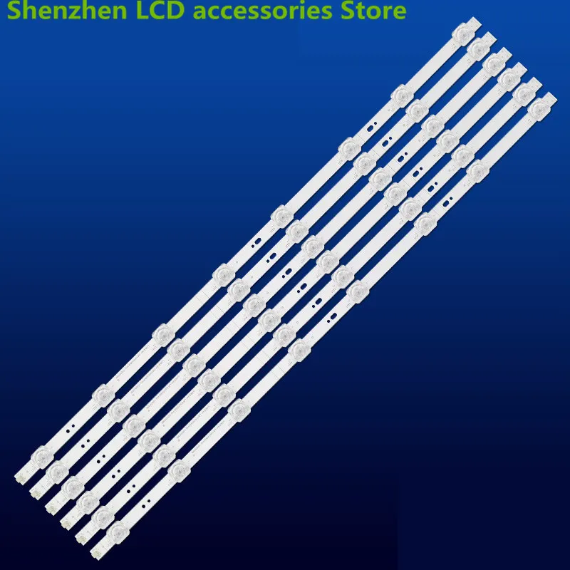 ل هيسنس 65 بوصة HZ65.E3D-M HZ65E3.D-PRO التلفزيون HD650X1U51-T0 + 2019052001 618 مللي متر 3 فولت 8LED 100% جديد LED الخلفية قطاع