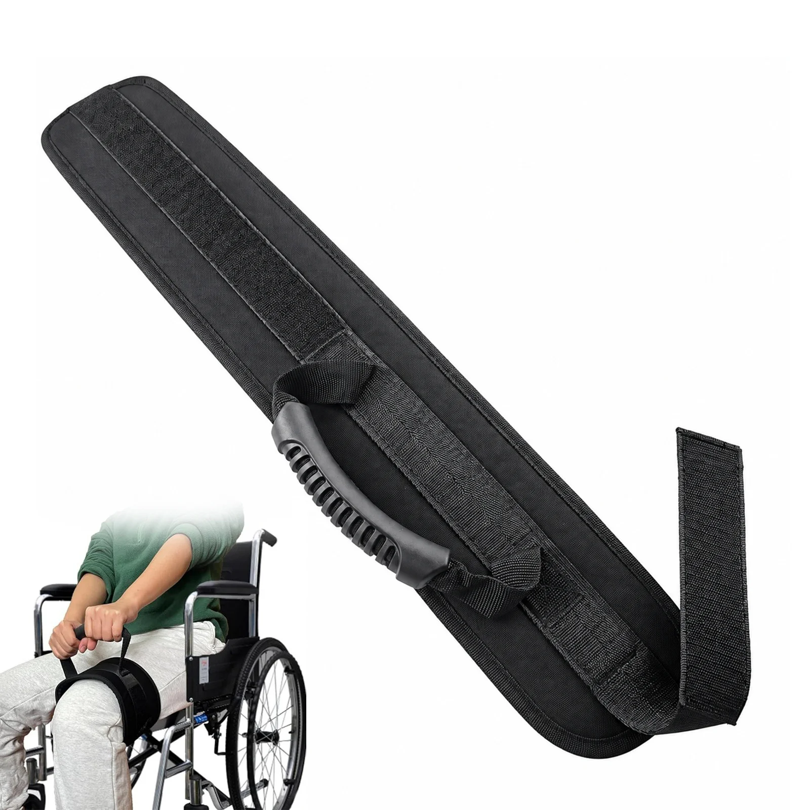 Nylon Leg Lifter Belts Transfer Aid Brace Strap for Bedridden Seniors Wheelchair Mobility Assistance Home Support Tools