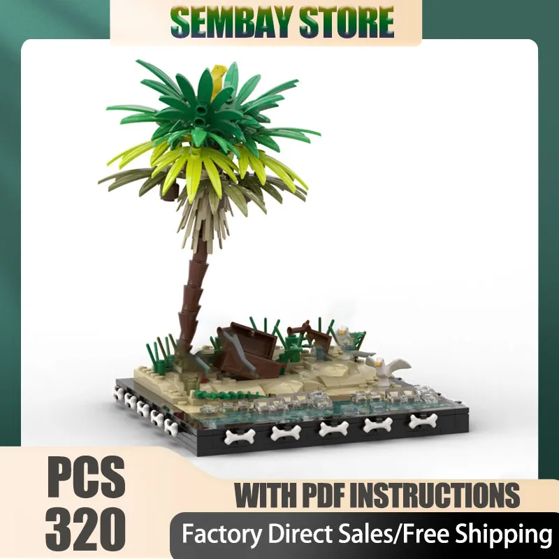 

Pirate Fortress Model Moc Building Bricks Modular You dig Model Technology Blocks Christmas DIY Toy Construction Gifts