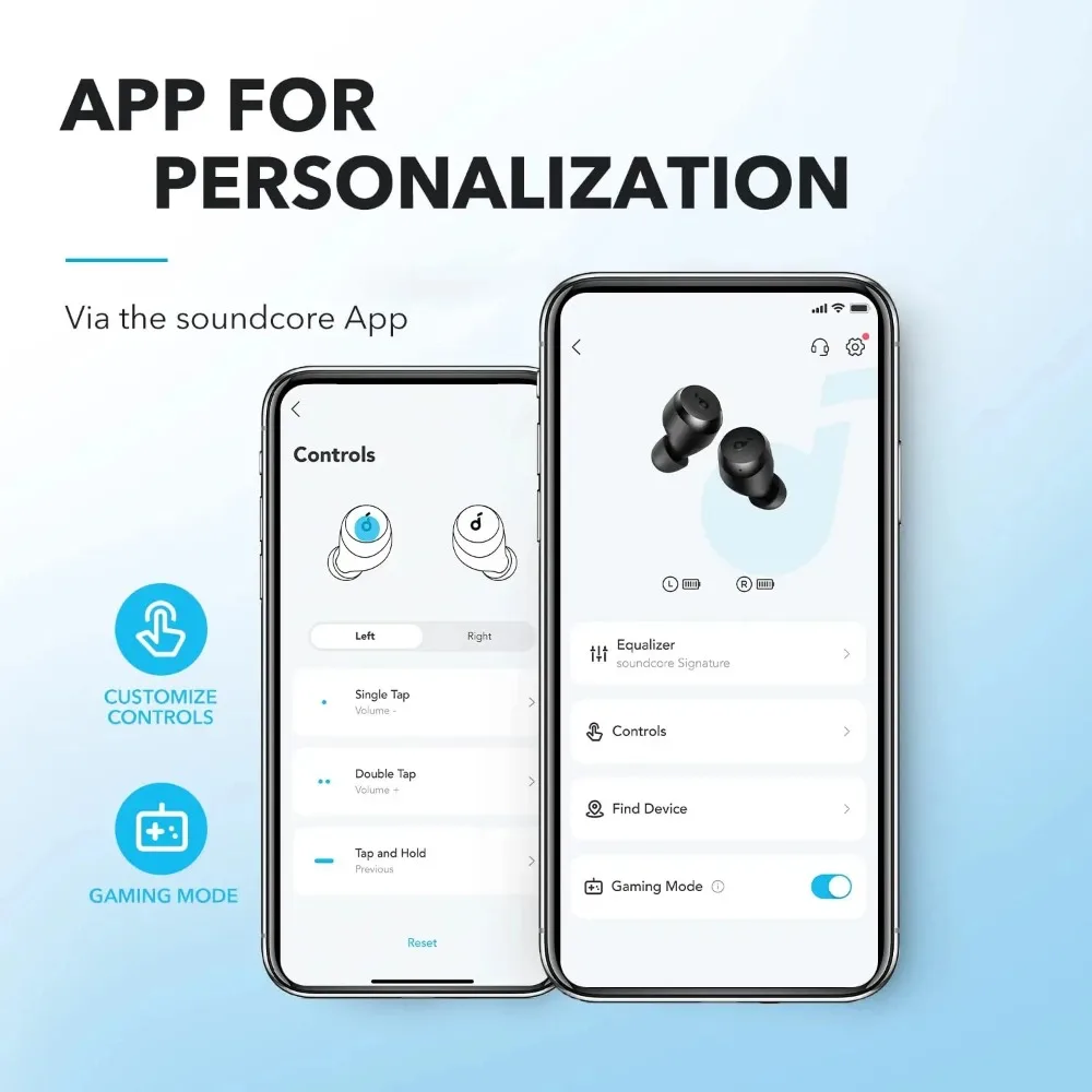 Anker Soundcore A25i Bluetooth 5.3 Wireless Earbuds App Custom EQ 28H Playtime Waterproof TWS In-Ear Earphones view 6