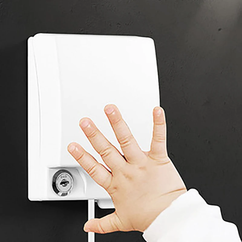 1Pcs 86 Type Lockable Socket Waterproof Dustproof Box Outdoor Splash-proof Switch Socket Anti-shock Protection Cover
