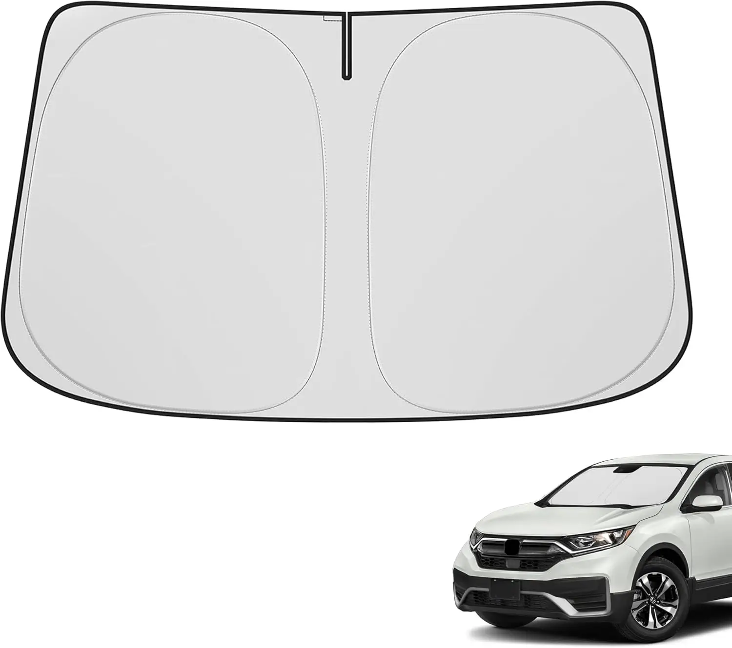 

Улучшенный складной солнцезащитный козырек на лобовое стекло для Honda CRV 2007-2022: защита от солнца, УФ-лучей и перегрева