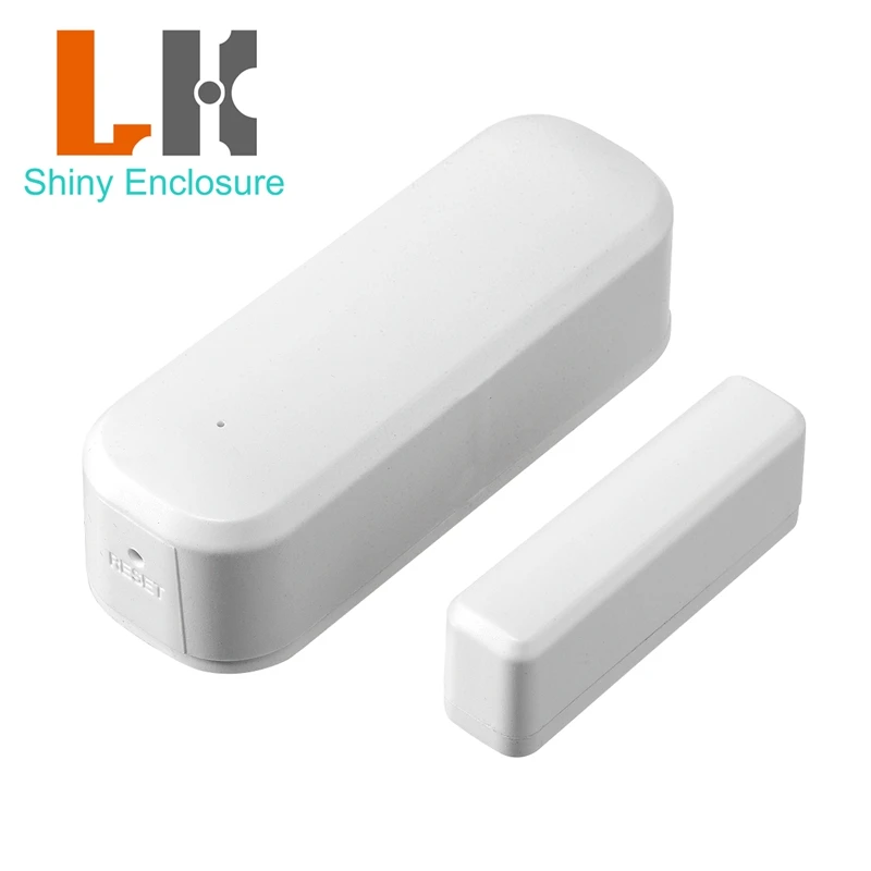 70.3x24.4x20.4mm Smart Door Magnetic Sensor Housing Graffiti Sensor Abs Plastic Box Assembly Door Lock Home Security Enclosure