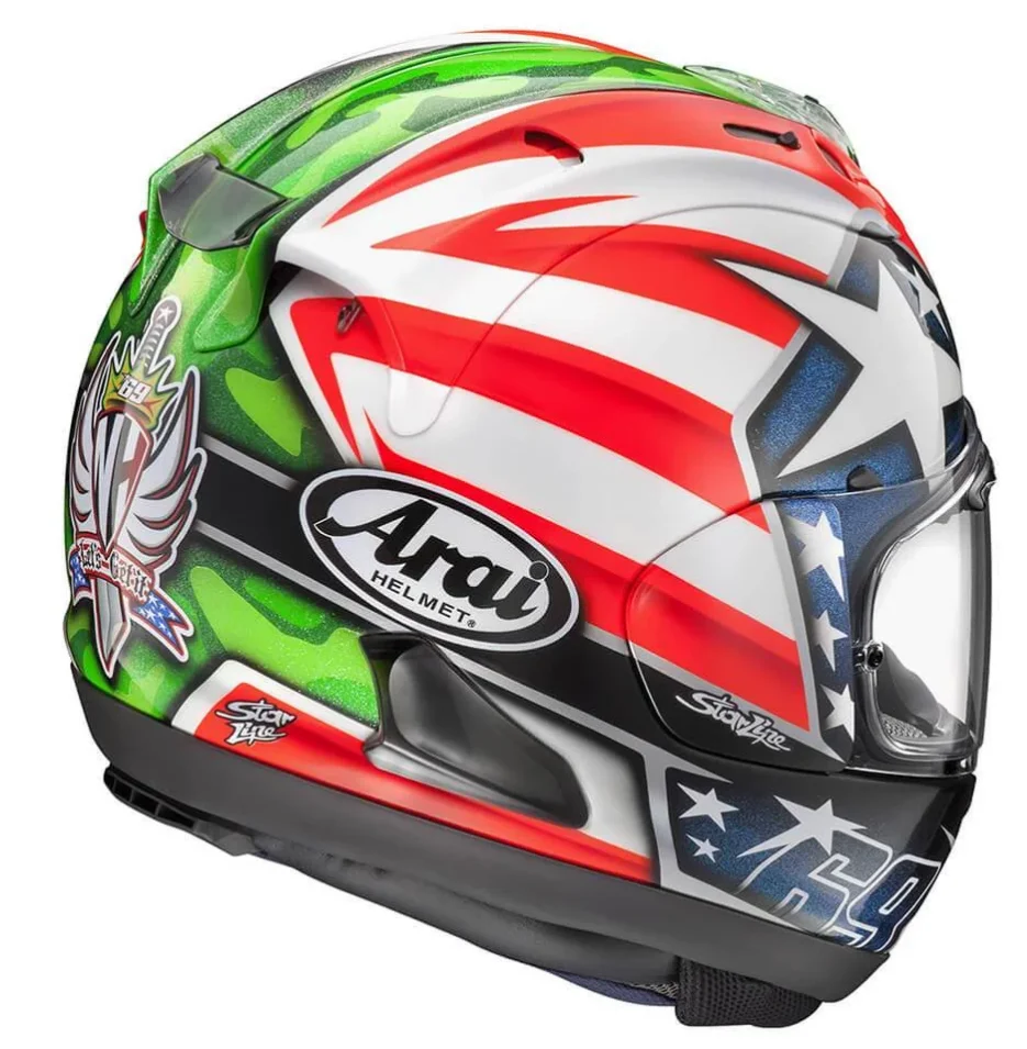 Full Face Motorcycle helmet rx7x RR5 Hayden Flag  helmet Riding Motocross Racing Motobike Helmet Casco De Motocicleta