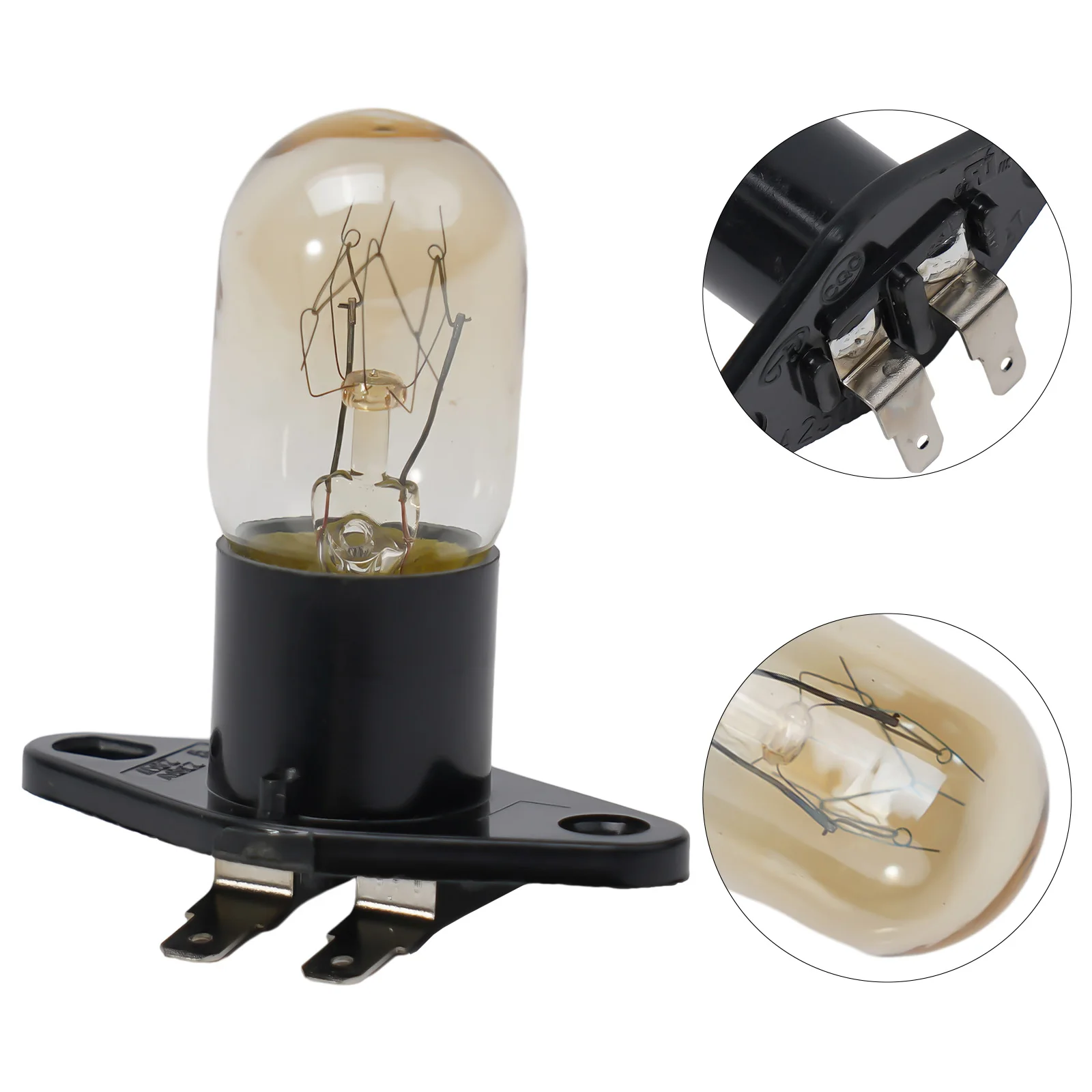 1 Pcs Microwave Ovens Light Bulb Lamp Globe 250V 2A  Fit For Midea Most Brand Refrigerator Lighting Bulb