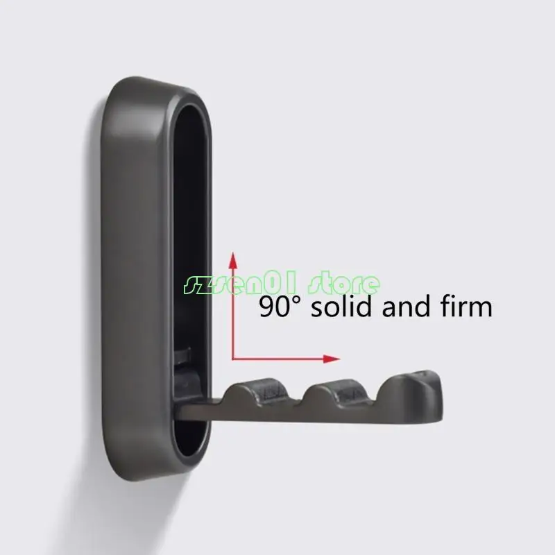 

G32A 2pcs Foldable Hooks for Wall Mounting Coats Towels Backpacks Aluminum Alloy Hook