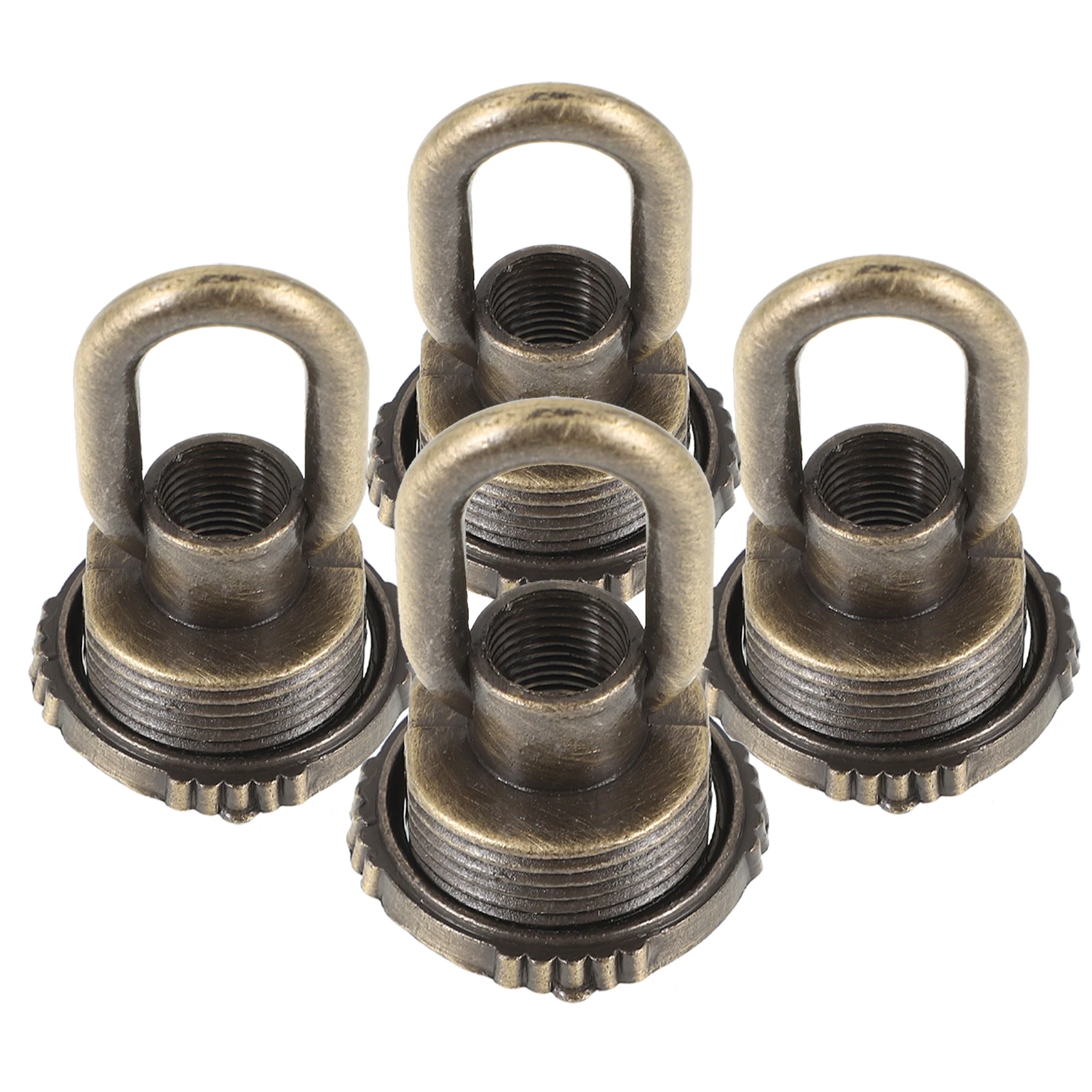 

4pcs Eye Zinc Alloy Nut Hanging Lamp Ceiling Loop Pendant Light Fastener Parts Hooks Light Parts Lamp Nut Accessories