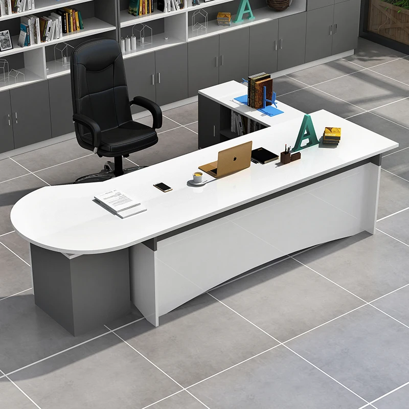 Office Desk Work Room Computer Desks Tables Minimalist Auxiliary Table Setup Accessories Furniture Reading Seating Organizer