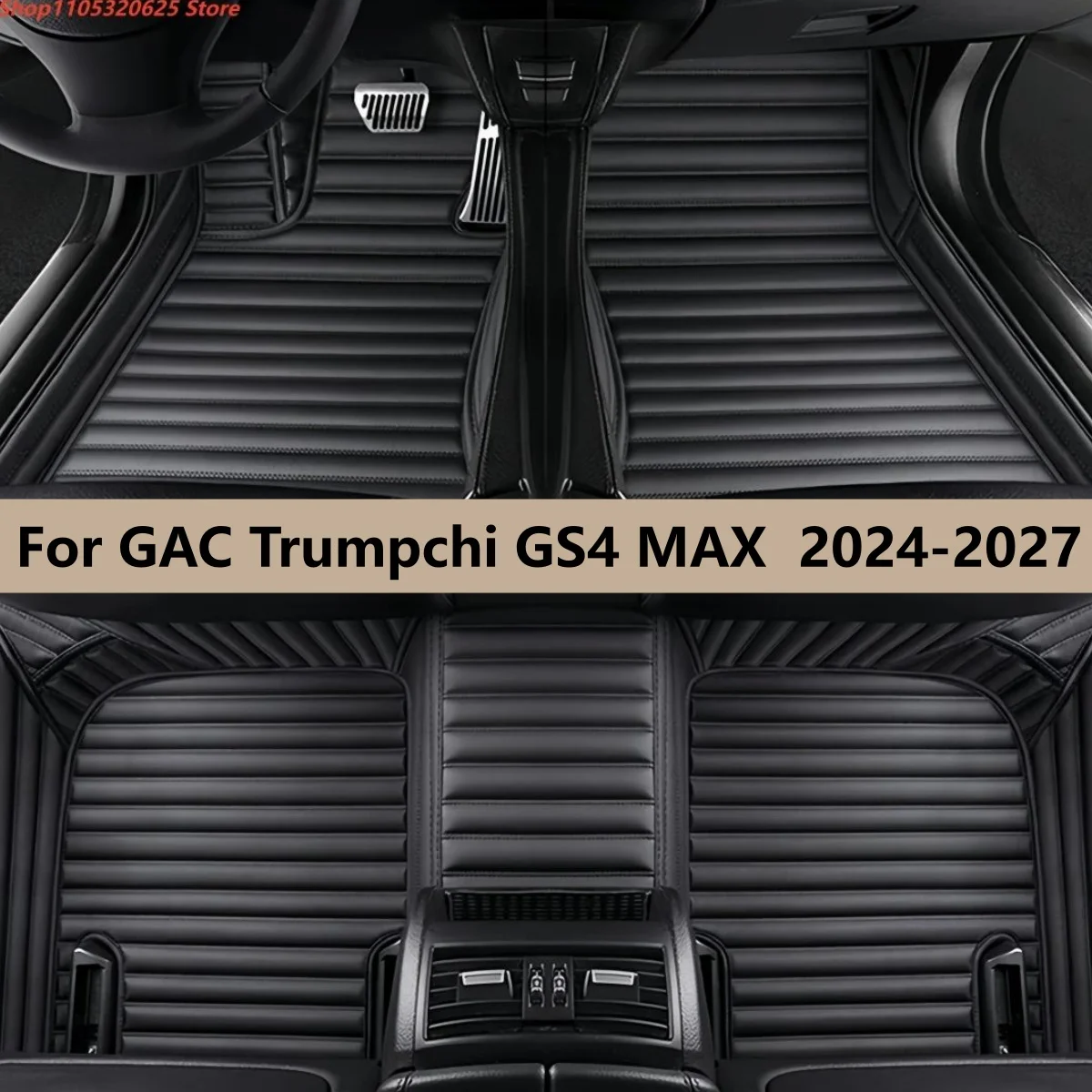 

Car Floor Mats For GAC Trumpchi GS4 MAX 2024 2025 2026 2027 Carpets Leather Mat Durable Rugs Anti Dirty Pad Set