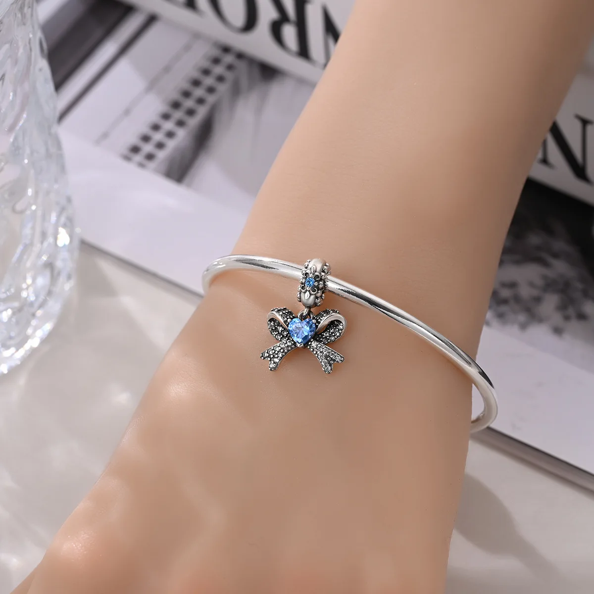 Original 925 Sterling Silver Charms Travel Camera Email Clock Graduation Beads Fit Bracelets Necklaces DIY Jewelry Women