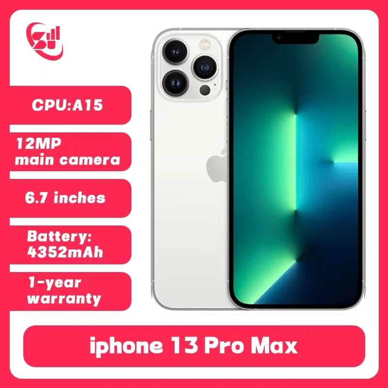 Original iPhone 13 Pro Max 128/256GB ROM  Smartphone 6.7