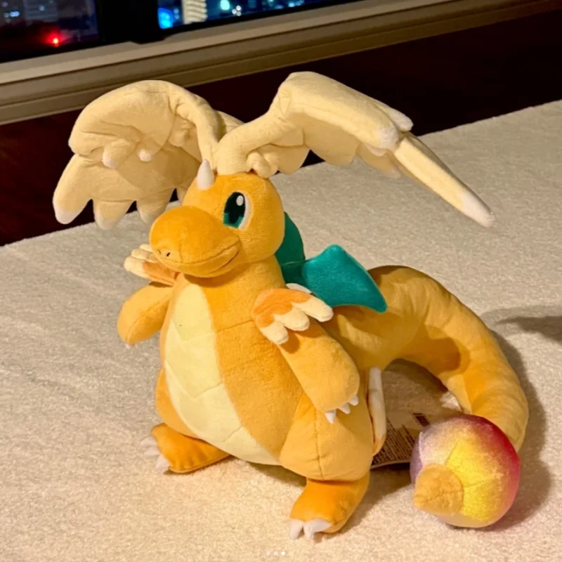 

In Stock PokéMon Super Dragonite Plush Comfort Companion Gift Doll Cute Stuffed Pillow Exquisite Craftsmanship Collectible Gift