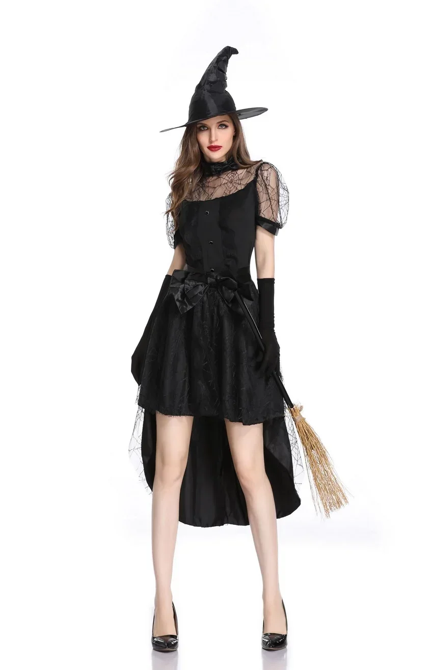 Women Witch Costume Adult Women Magic Moment Costume Witch Halloween Fancy Dress