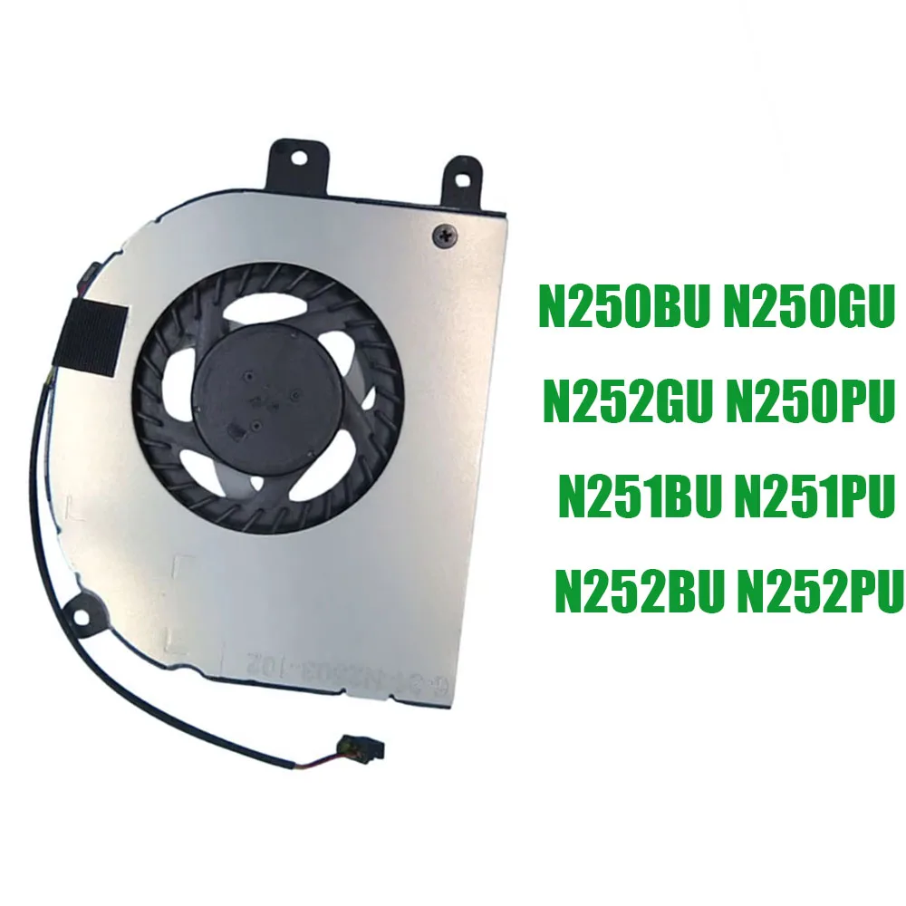 For CLEVO N250BU N250GU N252GU N250PU N251BU N251PU N252BU N252PU DC5V 3PIN 3Lines Laptop CPU Fan New