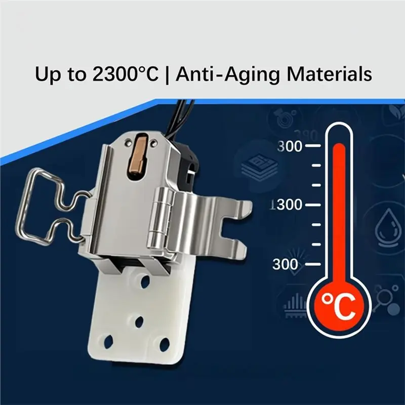 3D Printer Hotend Heating Assembly Hotend Heating Assembly Zirconia Insulation 3D Printer Accessories Hotend Replacement
