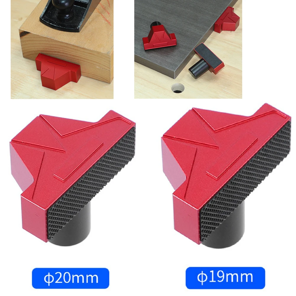 Woodworking Activities 19 20mm Aluminum Clamp Wood Fixing Tool 20mm Size Adjustable Limit Latch Household Applications