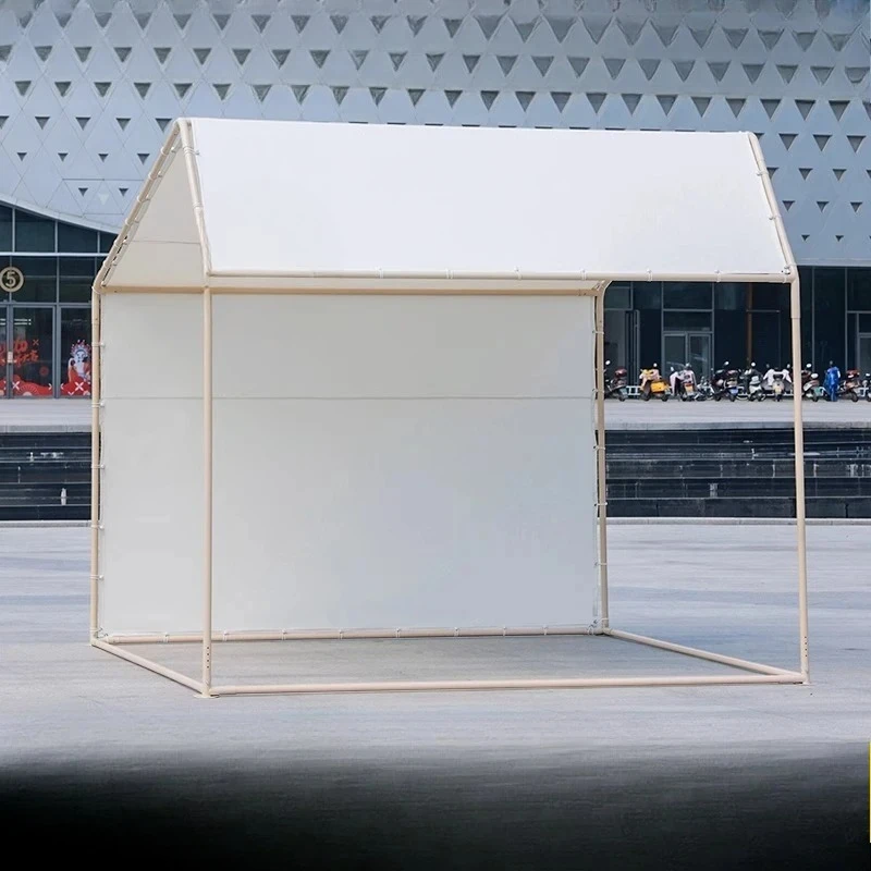 Outdoor tent Internet celebrity stall advertising tent four corners waterproof and windproof stall tent market display stand