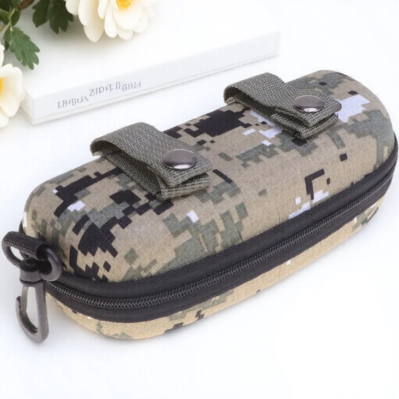 

Premium Eva Anti-Pressure Glasses Case for Most Standard Sunglasses and Reading Glasses Portable Storage Box for Travel and
