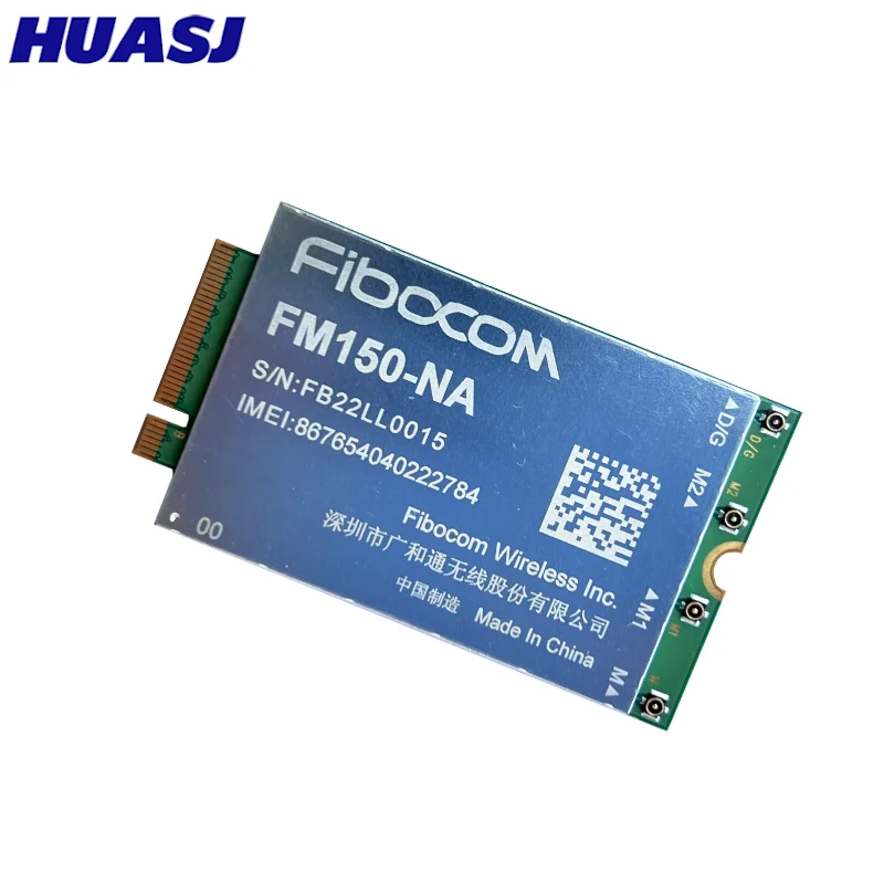 Modul FM150-NA FM150 seri 5G Modul M.2 Sub-6 NR SA Untuk Laptop