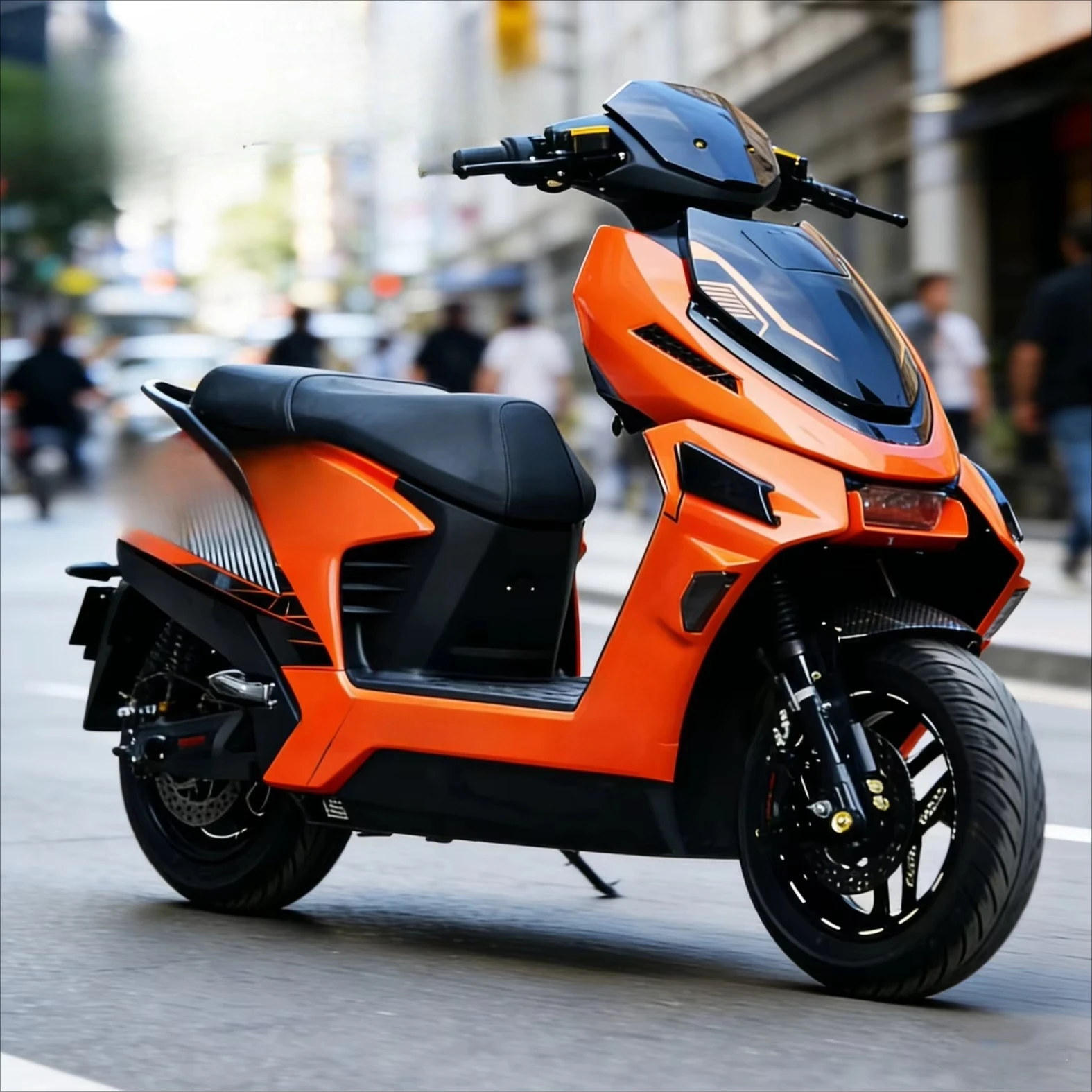 QQW Factory wholesale new 72V 1500W high-power long-distance electric motorcycle/electric scooter/moped (for adults); delivery a