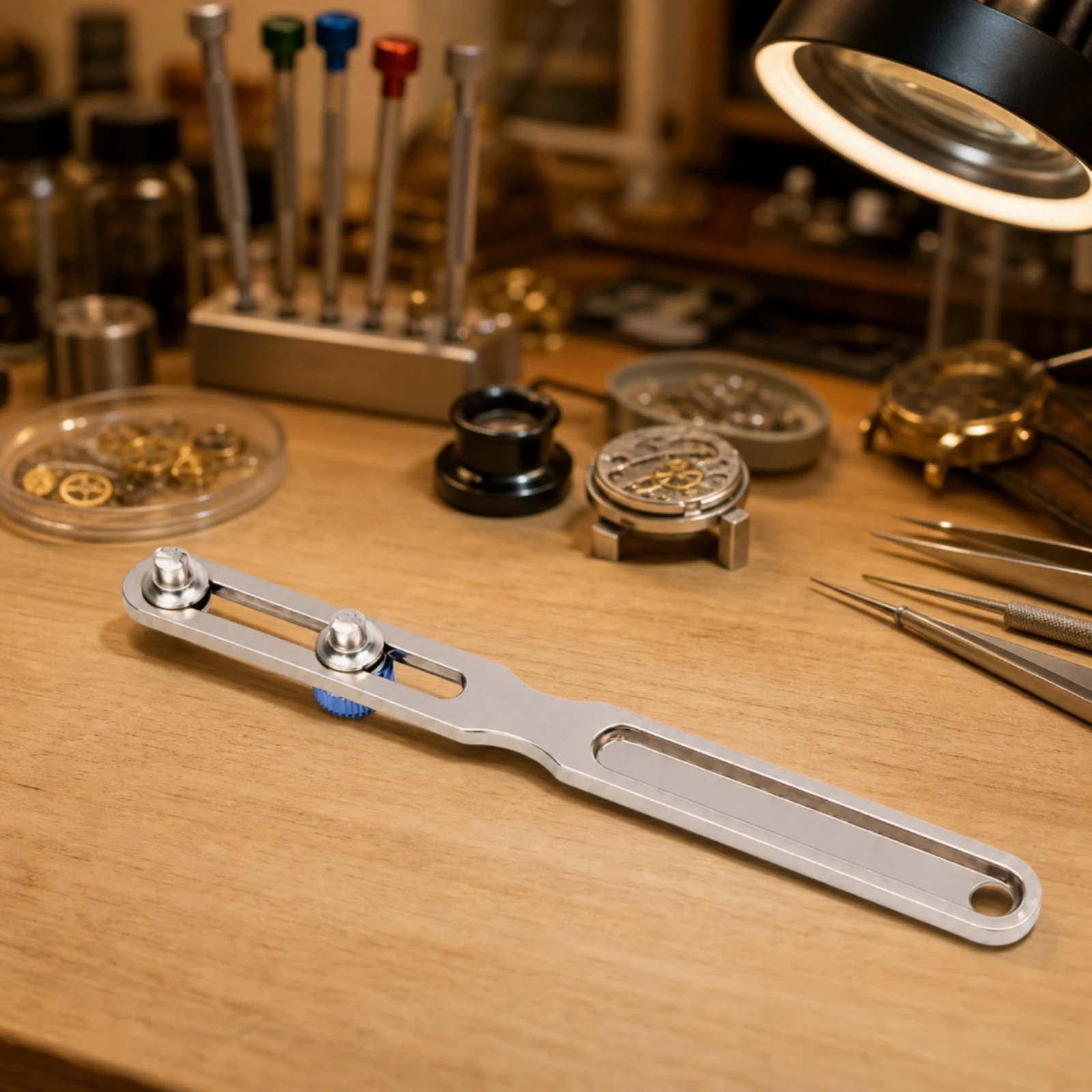 Watch Case-Back Opening Tool Versatile Screw-Back Watch Case Remover Practical Slim Handled