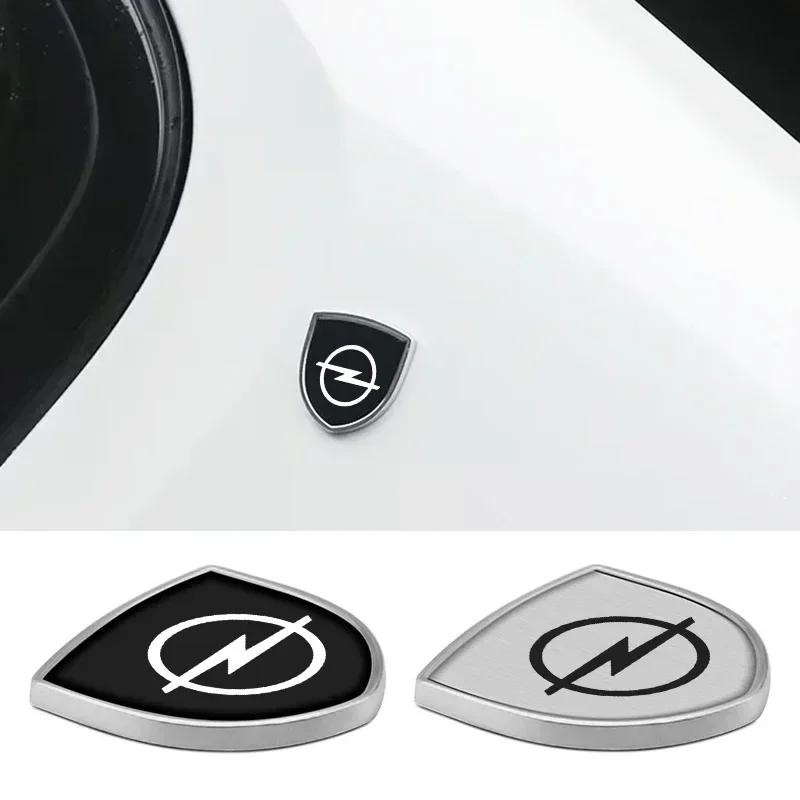 

1/2 шт. металлическая наклейка-эмблема для автомобиля, декоративная наклейка на кузов для Opel Astra, Insignia, Corsa, Zafira, Meriva, Mokka, Vivaro, Vectra