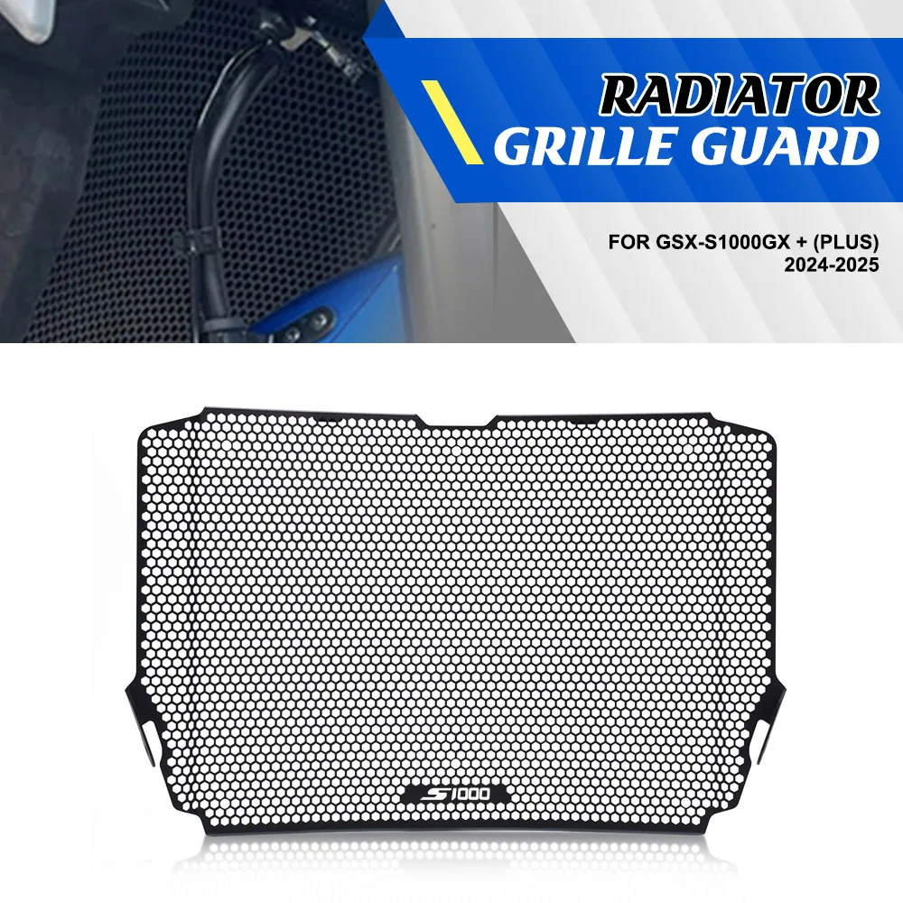 

For Suzuki GSX-S1000GX + (Plus) 2024-2025 Radiator Guard Water Tank Oil Cooler Cover Protection GSX-S950 GSX-S1000 GT 2015-2023