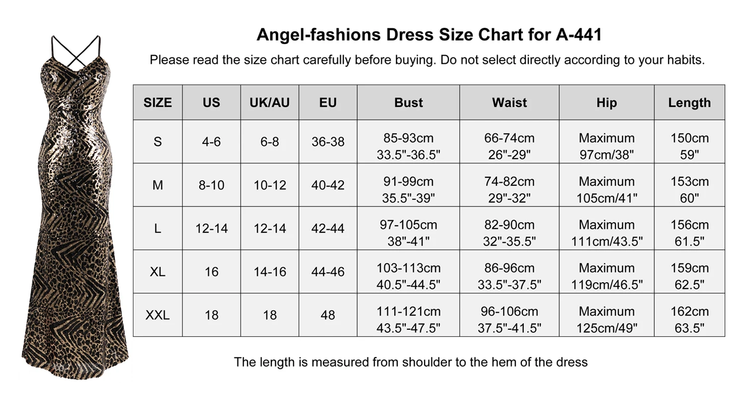 Angel-fashions Women's Long Evening Prom Dress Mystery Box Wedding Party Gown Mystery Box