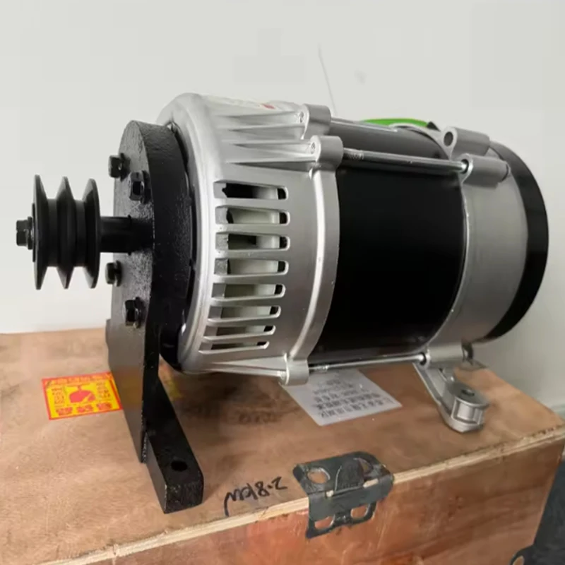 مع محرك قيادة تيار مستمر مولد مغناطيسي دائم 220 فولت 230 فولت 380 فولت دينامو 10000 واط مولد هادئ #2