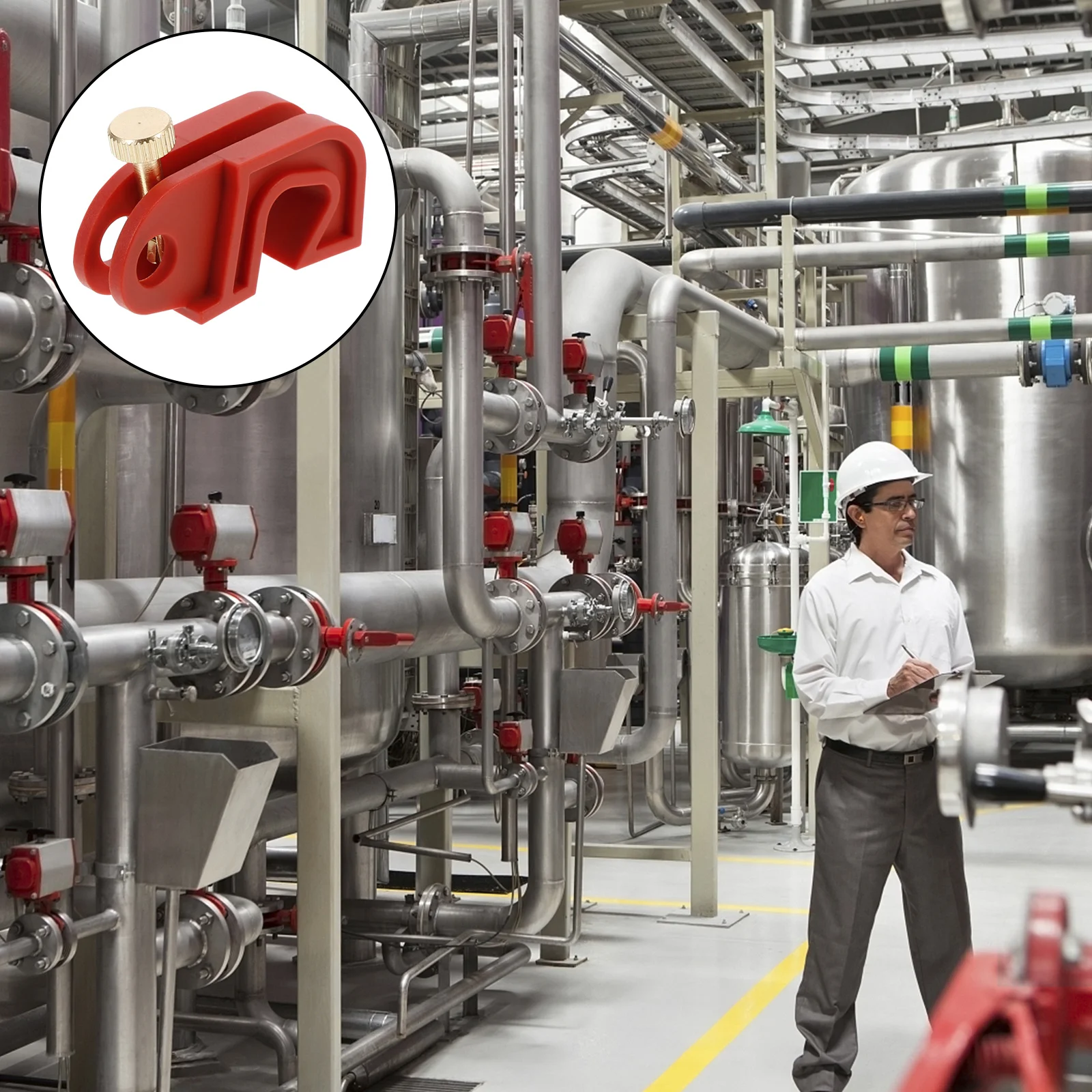 

Circuit Safety Buckle Durable Pa Nylon Keyless Pin Accessory for Miniature Air Switch Maintenance and