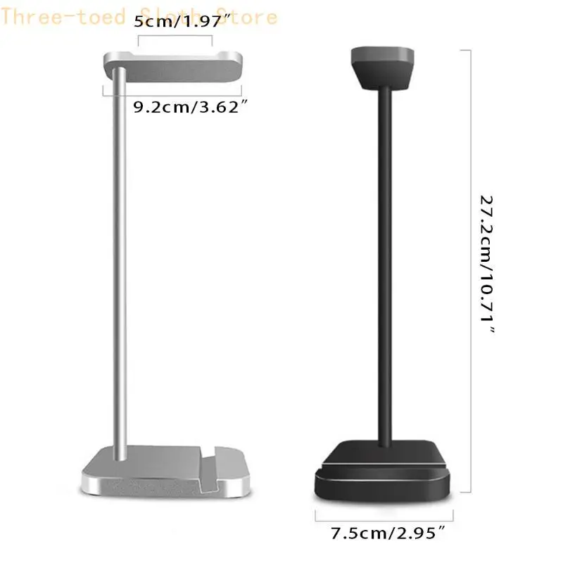 Utility Tabletop Telefon Kopfhörer Organisation Rack Starke Last Lager Headset Halterung Anti Fall Headsets Schutz Ständer E74A – Detail 6