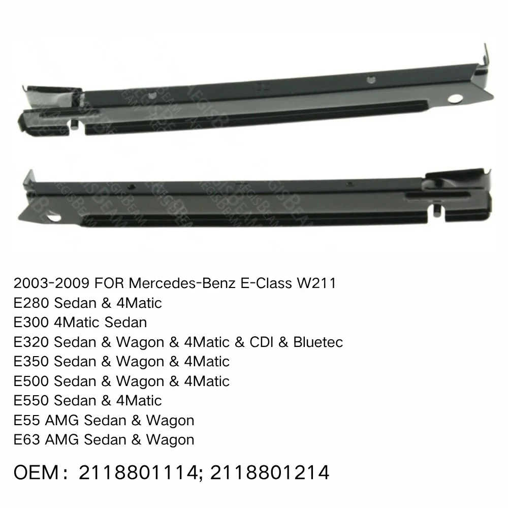 

Front Bumper Retainer Bracket Spacer Support FOR 2003-2009 Mercedes-Benz E-Class W211 E280 E300 E320 E63 Sedan 4Matic 2118801114