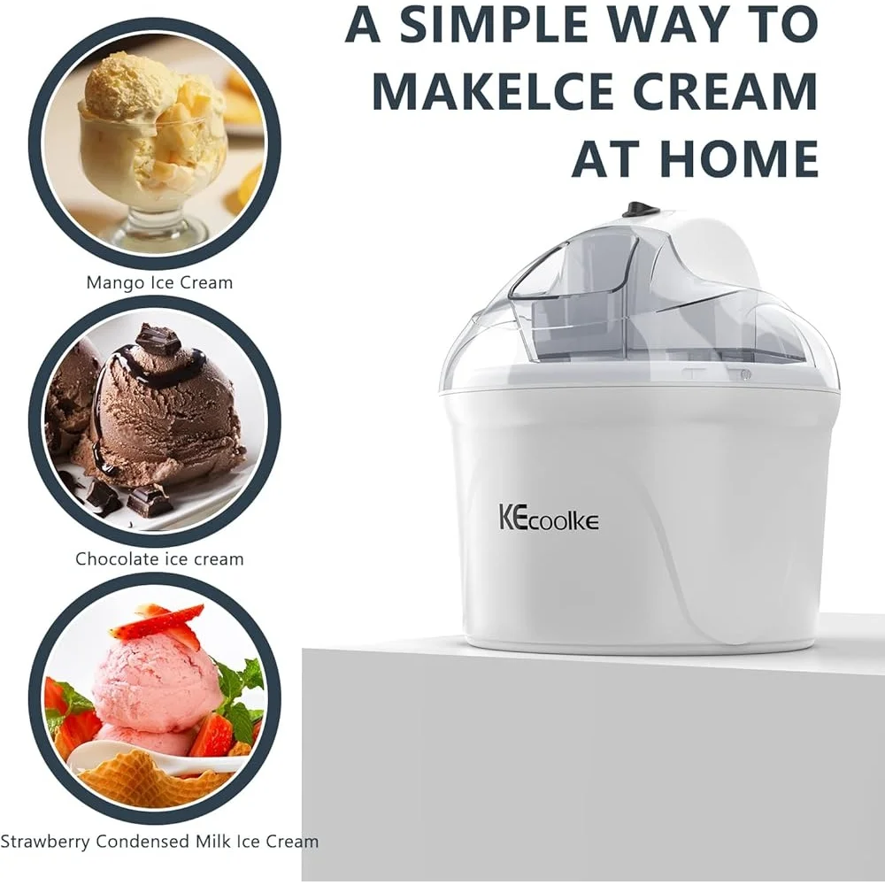 Electric Soft Serve Ice Cream Maker – Frozen Yogurt & Gelato Dessert Machine 3