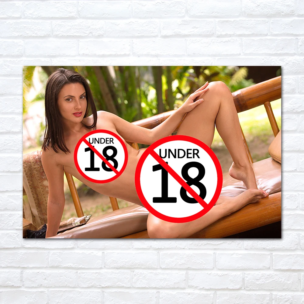 Uncensored Naked Girl Pussy Breast Erotic Art Home Wall Decor Picture For Room Living Canvas Painting Print Posters Gift