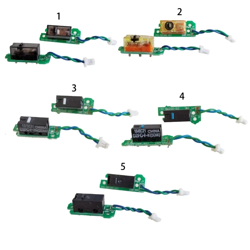 Mouse Micro 8.0/TTC80M/Cherry/ 50M/20M Mouse Button Circle Board for G900 G903 Microswitch Board with CableMou