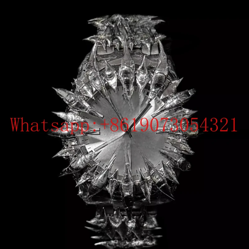 

Специальная форма часов для пайки с шипами молнии и дракона, тенденция тяжелой промышленности