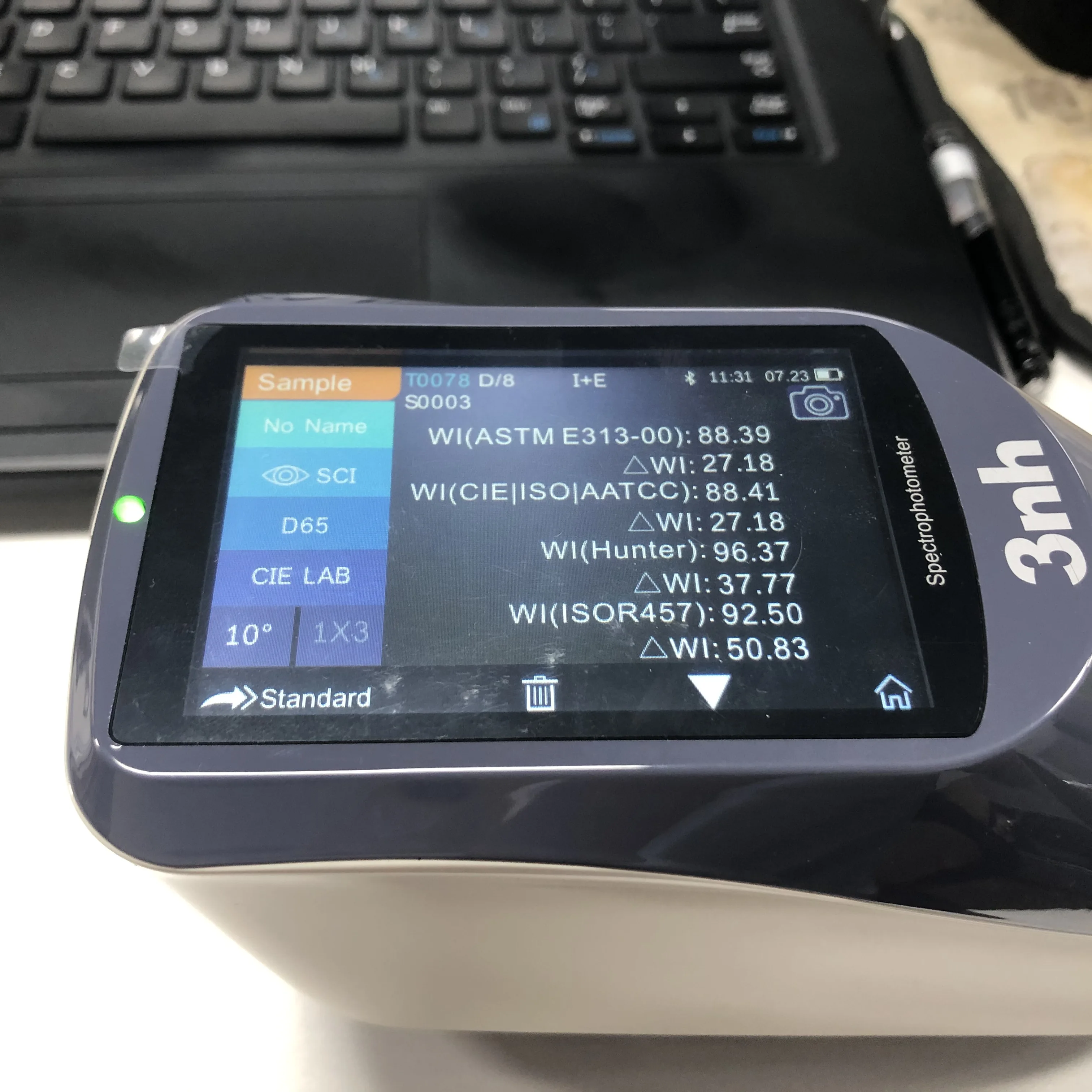 4mm aperture spectrophotometer ys3020 3nh to replace xrite ci62 espectrofotometro portable