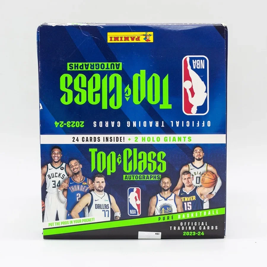 PANINI-Colección de cartas comerciales de la NBA, juego de mesa TCG de estrella de jugador de baloncesto, autógrafos de primera clase, regalos especiales de colección, 2024