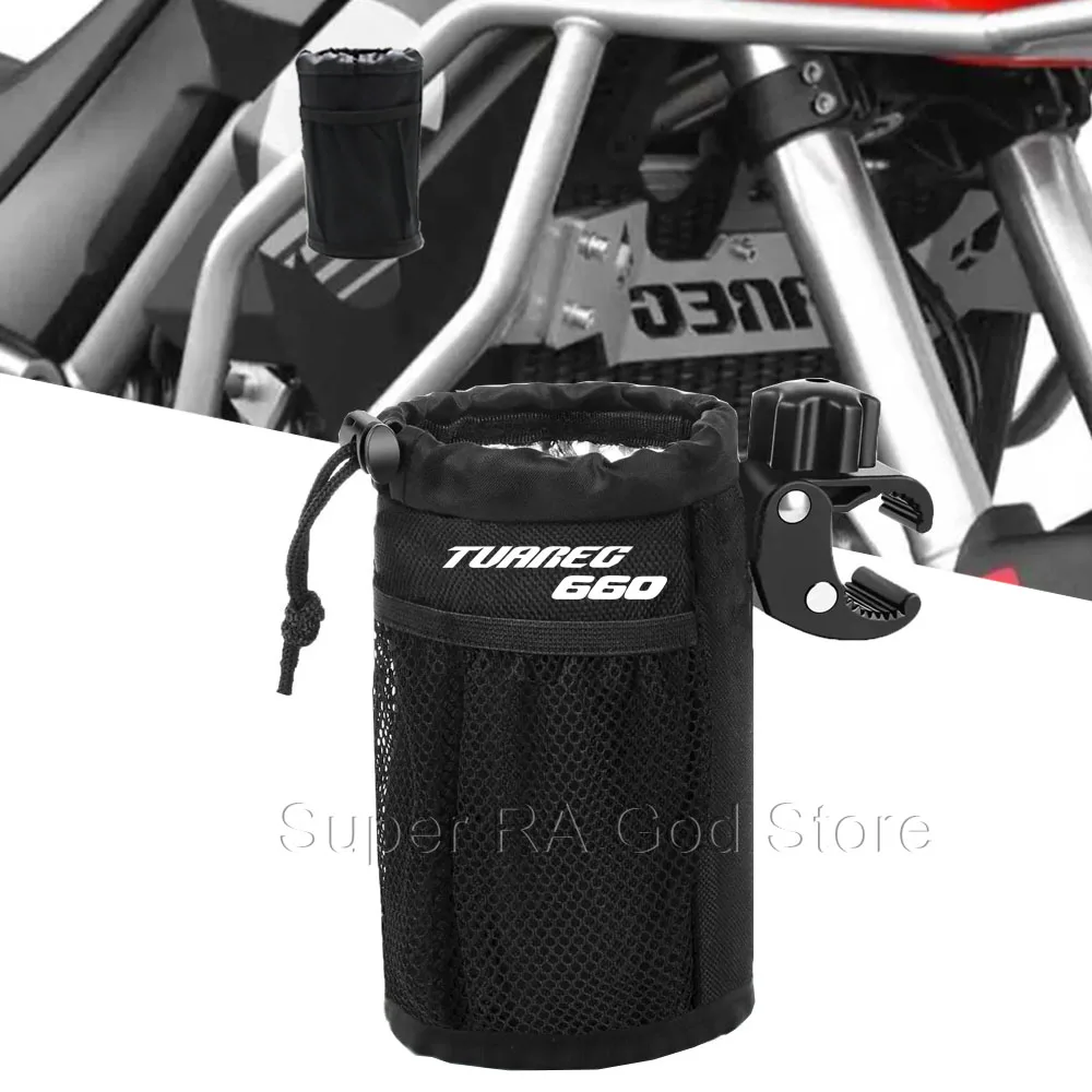 

For Tuareg 660 motorcycle cup holder Oxford cloth drinking bottle holder beverage holder