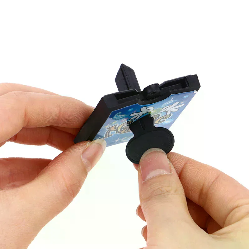 Toy Magic Props Key Through Coins Key Through Box Magic Street Magic Novelty Toy For Kids Safe Material