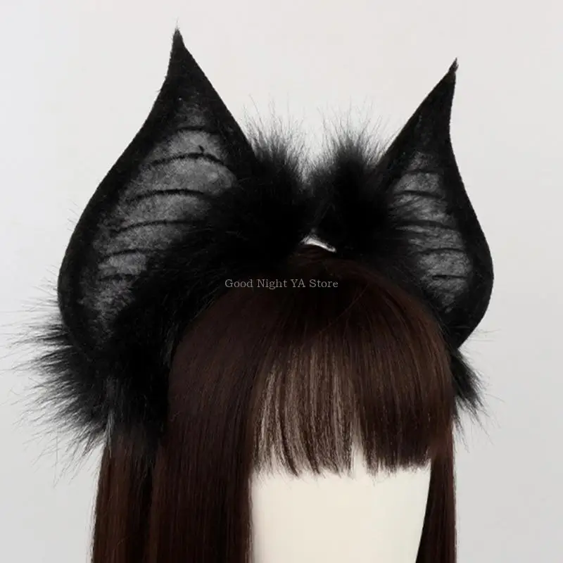 バット帽子コスプレアニメハロウィンパーティーコスチュームカチューシャヘッドドレス