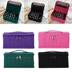 Essential Oil Storage Bag Container Organizer Portable Nail Polish Storage Box Travel Tool Salon Essential Oil Storage Bag