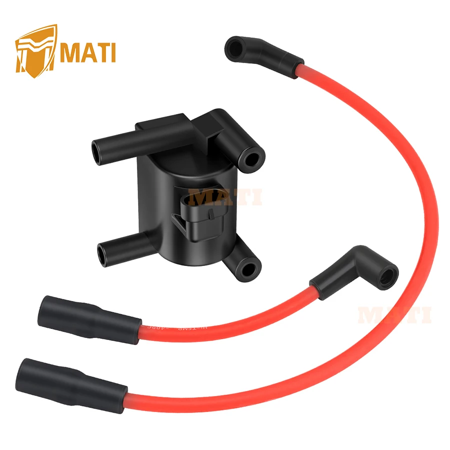 ملف الإشعال وغطاء سلك توصيل الإشعال لـ FXD FLD FXST FXSB FXSE Dyna Low Rider Super Glide CVO Softail Fat Boy 07-2017 31696-07A