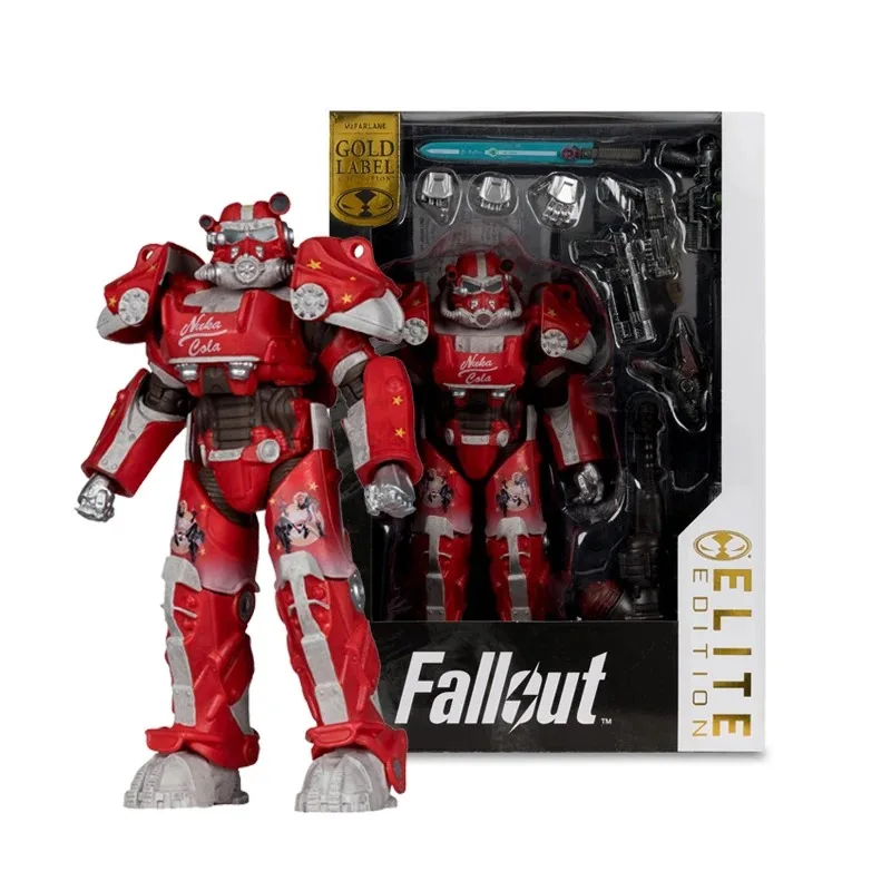 

Special OfferMcFarlane Toys Elite Edition 18cm Fall Out 76 Nuka Cola T-60 Gold Labe Action Figure Mol DollFigure Frenzy in stoc