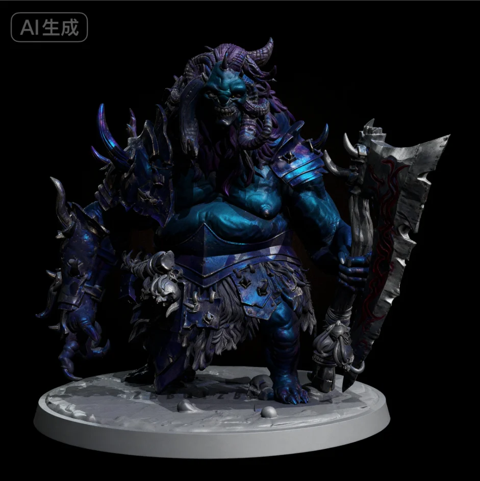 

The height of man 50mm 75mmResin model kit colorless self-assembly TD-7555/3D