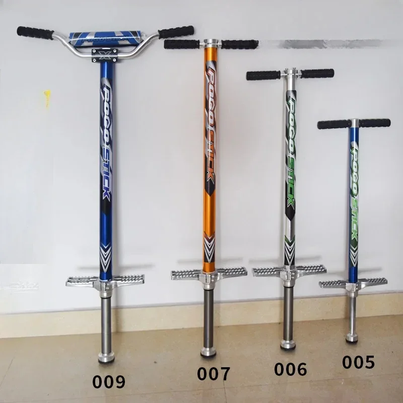 High Quality Aluminum Alloy Adult Bouncing Macbine Single Rod Children Doll Jump Youth Spring Pogo Stick