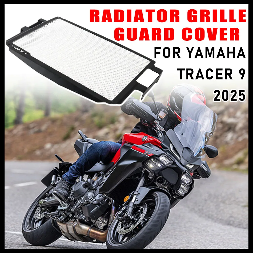 

Motorcycle Radiator Grille Guard Cover Protection Aluminum NEW Protector Water Tank Shield For YAMAHA TRACER 9/GT/GT+/Y-AMT 2025