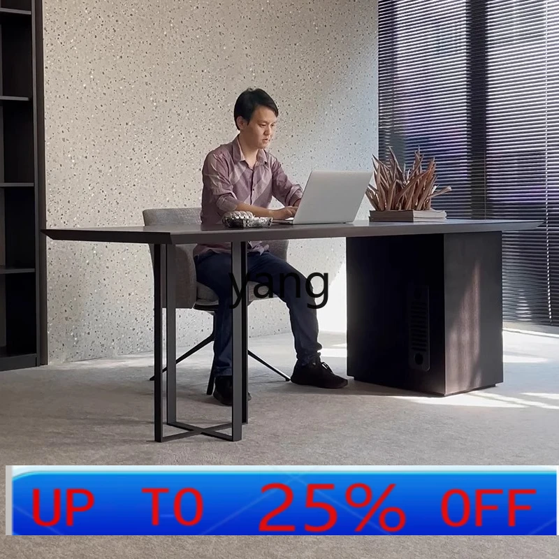 

CX Italian minimalist computer desk Modern minimalist study home desk