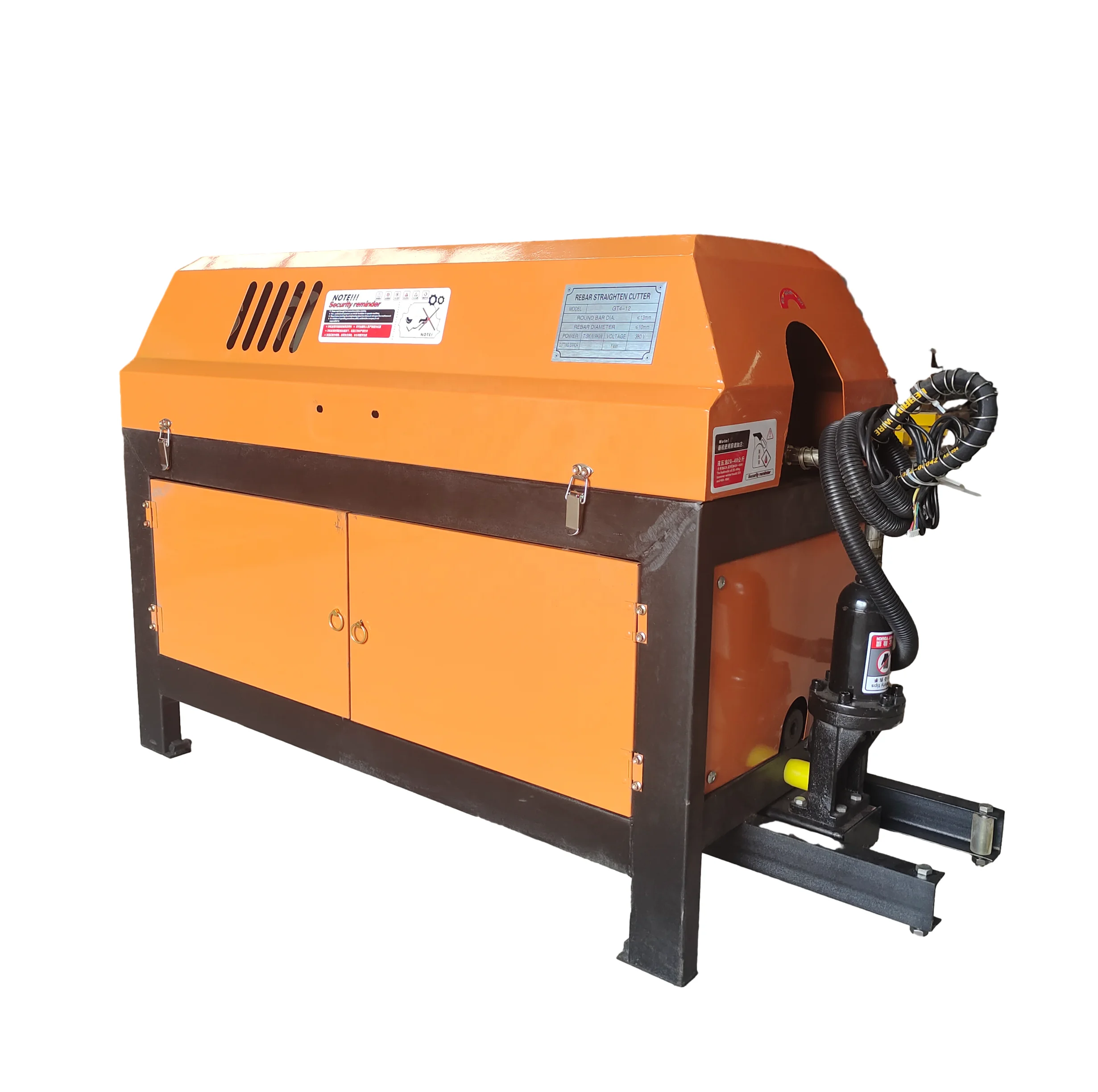 

Hydraulic High-Speed 7.5KW 380V Gear Motor Steel Bar Straightening Cutting Machine 25-35m/min Speed Straightening customized