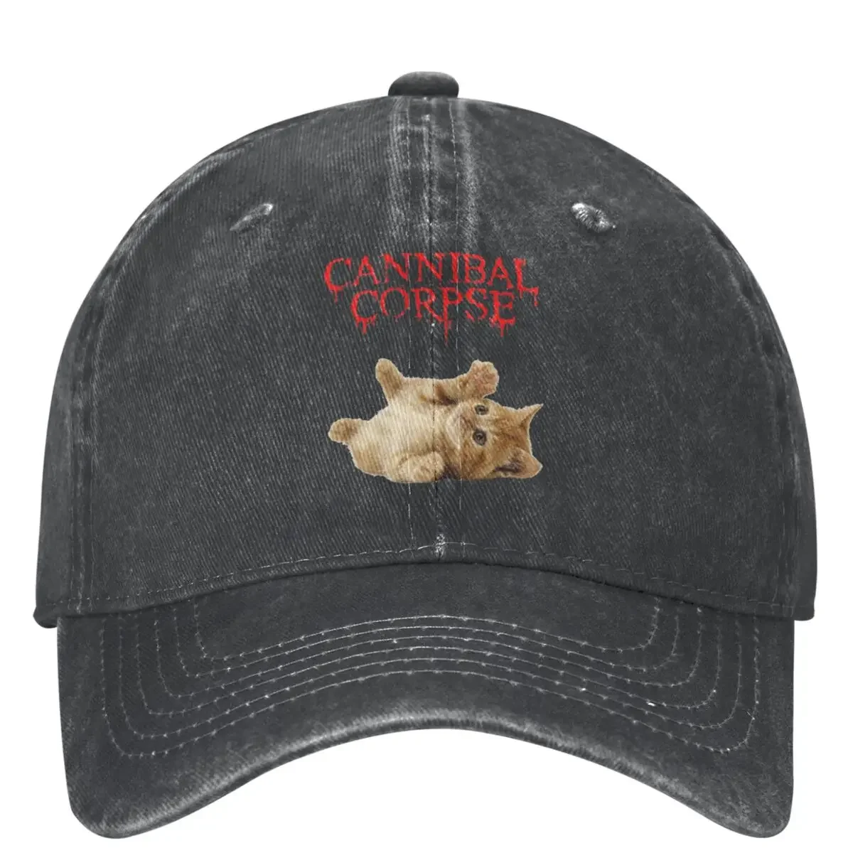 Cannibal Corpse Baseball Cap Classic Cat Women Men Sunscreen Hip Hop Dad Hats Summer y2k Retro Running Hippie Snapback Cap